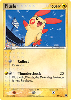 Plusle #39 Plusle - Emerald - #39 - Pokemon TCG card