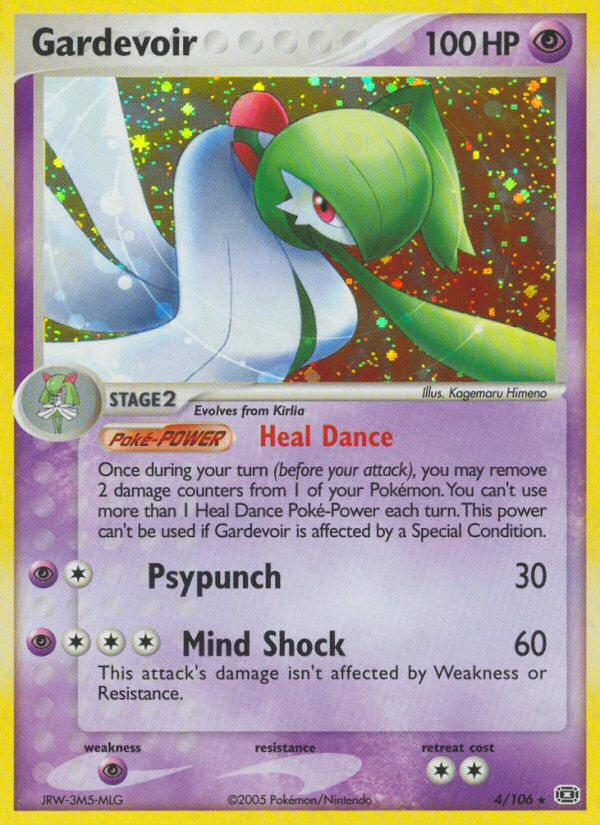 Gardevoir - Emerald - #4 - Pokemon TCG card