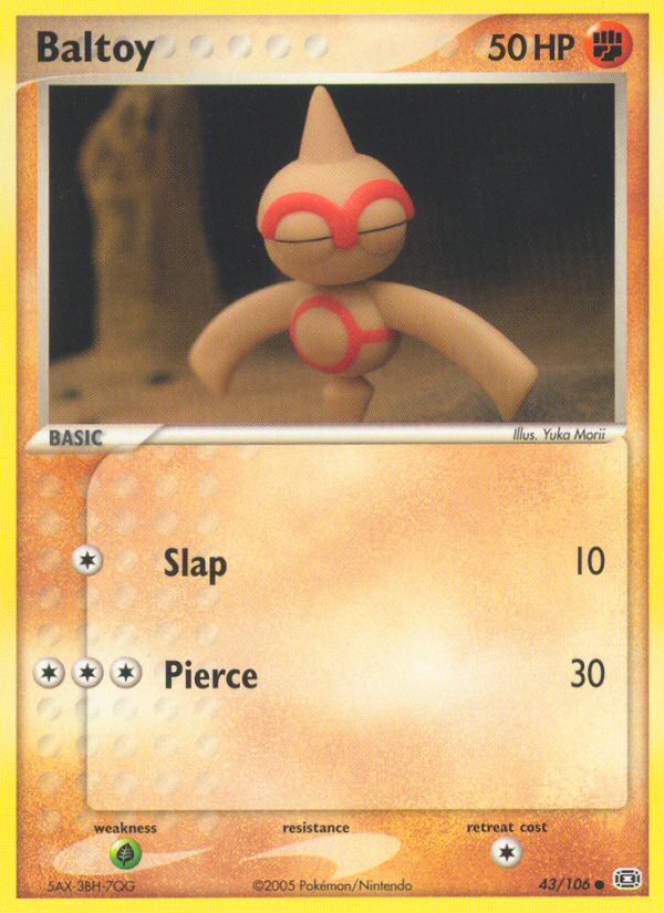 Baltoy - Emerald - #43 - Pokemon TCG card