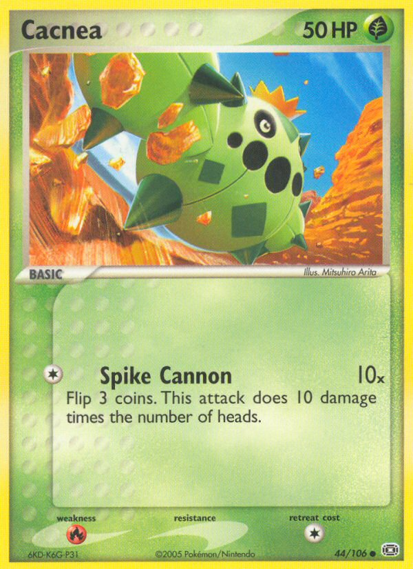 Cacnea - Emerald - #44 - Pokemon TCG card