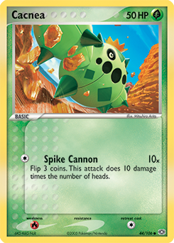 Cacnea #44 Cacnea - Emerald - #44 - Pokemon TCG card