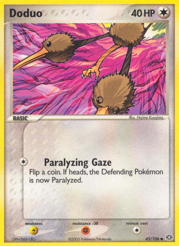 Doduo - Emerald - #45 - Pokemon TCG card
