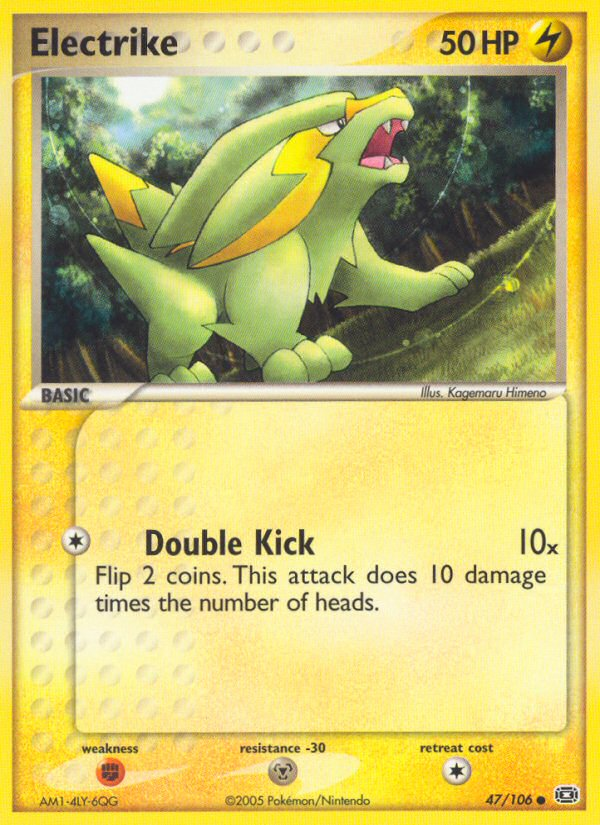 Electrike - Emerald - #47 - Pokemon TCG card