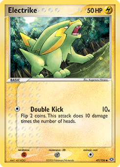 Electrike - Emerald - #47 - Pokemon TCG card
