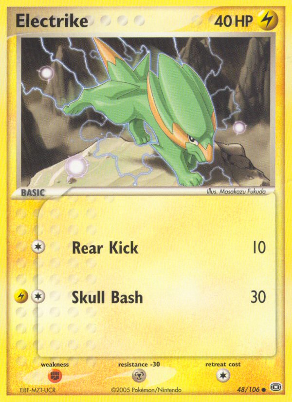 Electrike - Emerald - #48 - Pokemon TCG card