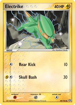 Electrike - Emerald - #48 - Pokemon TCG card