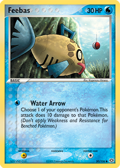 Feebas #50 Feebas - Emerald - #50 - Pokemon TCG card