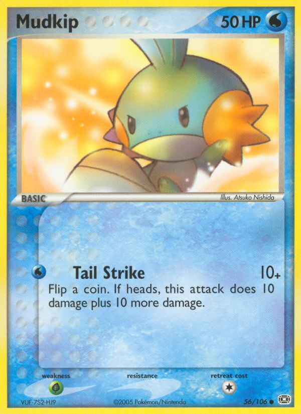 Mudkip - Emerald - #56 - Pokemon TCG card