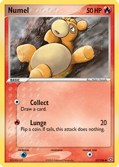 Numel #57 Numel - Emerald - #57 - Pokemon TCG card