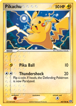 Pikachu #60 Pikachu - Emerald - #60 - Pokemon TCG card
