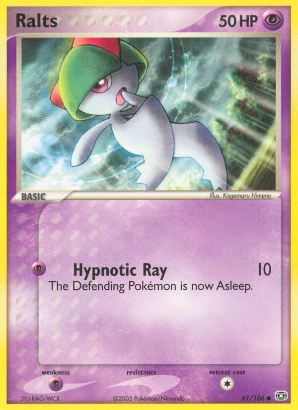 Ralts - Emerald - #61 - Pokemon TCG card