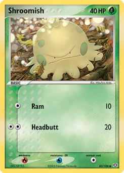 Shroomish #63 Shroomish - Emerald - #63 - Pokemon TCG card