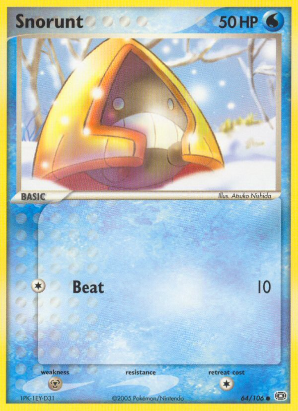 Snorunt - Emerald - #64 - Pokemon TCG card