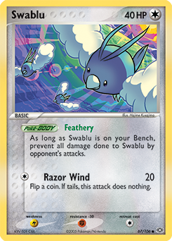 Swablu #67 Swablu - Emerald - #67 - Pokemon TCG card