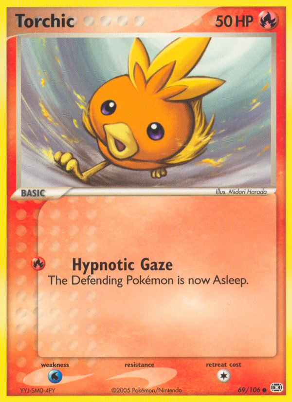 Torchic - Emerald - #69 - Pokemon TCG card