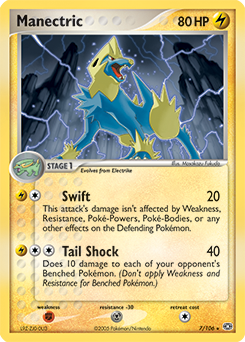 Manectric #7 Manectric - Emerald - #7 - Pokemon TCG card