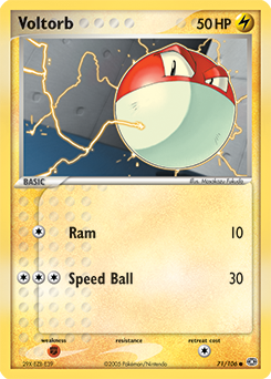 Voltorb #71 Voltorb - Emerald - #71 - Pokemon TCG card