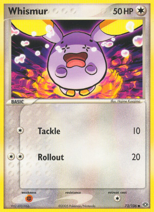 Whismur - Emerald - #73 - Pokemon TCG card
