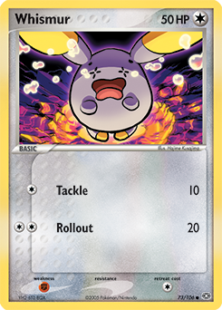Whismur #73 Whismur - Emerald - #73 - Pokemon TCG card