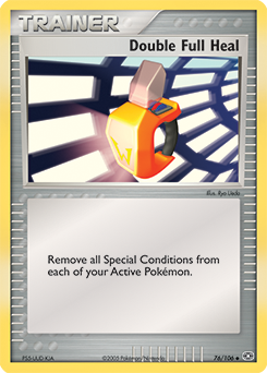Double Full Heal - Emerald - #76 - Pokemon TCG card