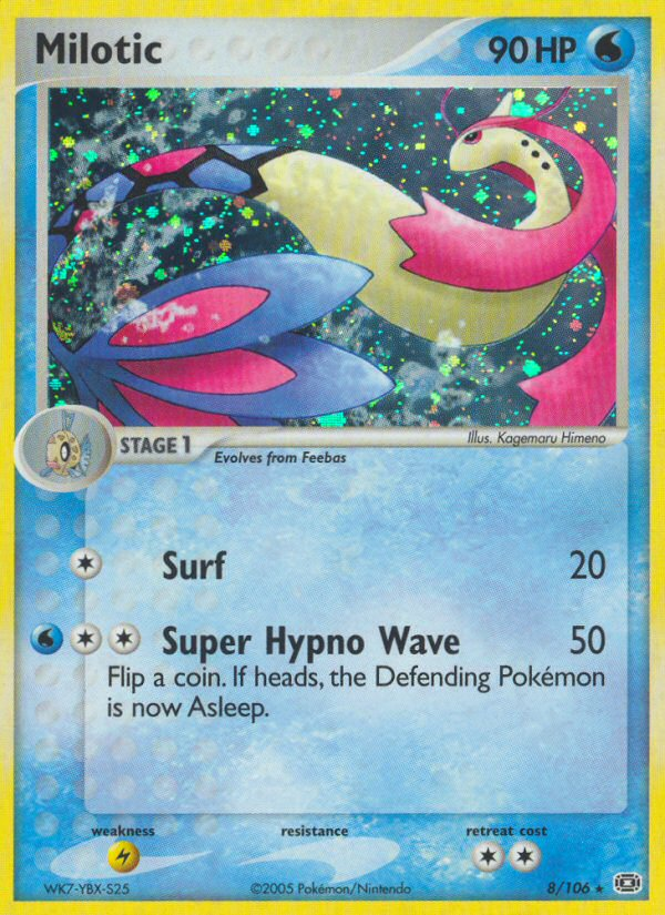 Milotic - Emerald - #8 - Pokemon TCG card