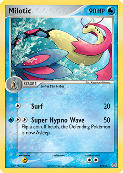Milotic #8 Milotic - Emerald - #8 - Pokemon TCG card