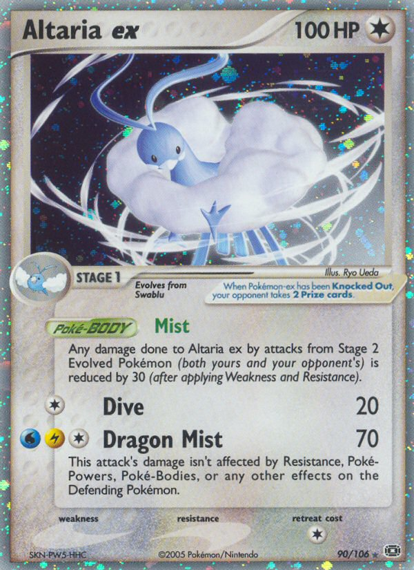 Altaria ex - Emerald - #90 - Pokemon TCG card