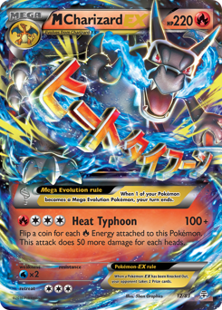 M Charizard-EX #12 M Charizard-EX - Generations - #12 - Pokemon TCG card