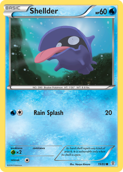 Shellder - Generations - #19 - Pokemon TCG card