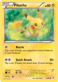 Pikachu #26 Pikachu - Generations - #26 - Pokemon TCG card