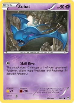 Zubat - Generations - #30 - Pokemon TCG card
