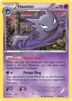 Haunter - Generations - #34 - Pokemon TCG card