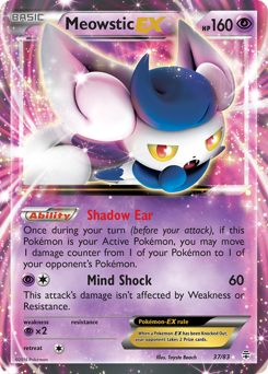 Meowstic-EX #37 Meowstic-EX - Generations - #37 - Pokemon TCG card
