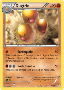 Dugtrio #39 Dugtrio - Generations - #39 - Pokemon TCG card