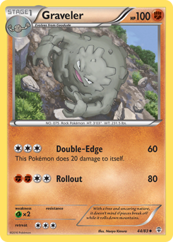 Graveler #44 Graveler - Generations - #44 - Pokemon TCG card