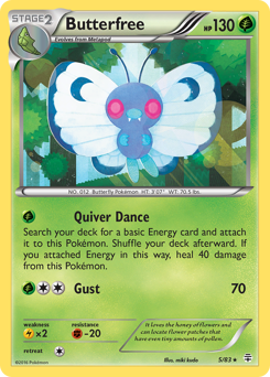 Butterfree #5 Butterfree - Generations - #5 - Pokemon TCG card