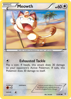 Meowth #53 Meowth - Generations - #53 - Pokemon TCG card