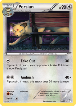 Persian #54 Persian - Generations - #54 - Pokemon TCG card