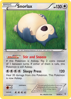 Snorlax - Generations - #58 - Pokemon TCG card