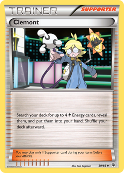 Clemont - Generations - #59 - Pokemon TCG card