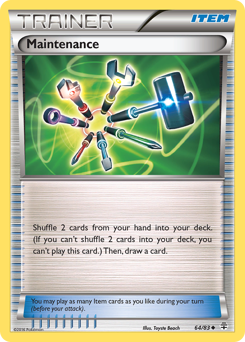 Maintenance - Generations - #64 - Pokemon TCG card