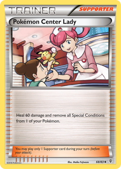 Pokémon Center Lady - Generations - #68 - Pokemon TCG card