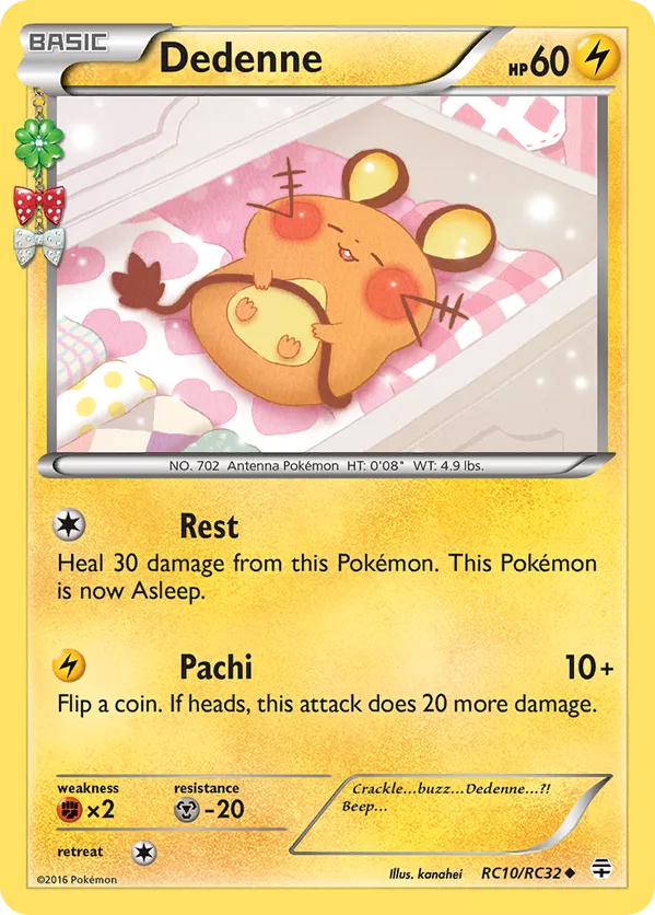 Dedenne - Generations: Radiant Collection - #RC10 - Pokemon TCG card