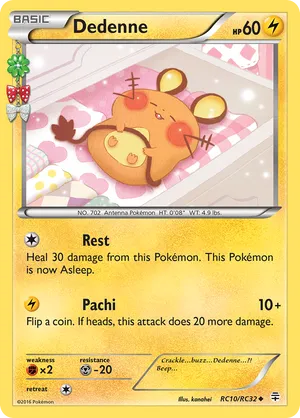 Dedenne #RC10 Dedenne - Generations: Radiant Collection - #RC10 - Pokemon TCG card