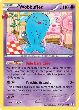 Wobbuffet - Generations: Radiant Collection - #RC11 - Pokemon TCG card