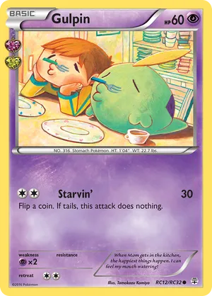 Gulpin #RC12 Gulpin - Generations: Radiant Collection - #RC12 - Pokemon TCG card