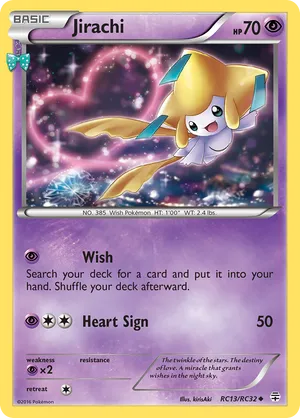 Jirachi #RC13 Jirachi - Generations: Radiant Collection - #RC13 - Pokemon TCG card