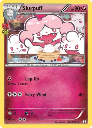 Slurpuff #RC20 Slurpuff - Generations: Radiant Collection - #RC20 - Pokemon TCG card