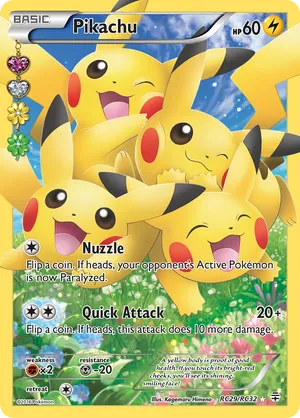 Pikachu #RC29 Pikachu - Generations: Radiant Collection - #RC29 - Pokemon TCG card