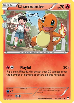 Charmander #RC3 Charmander - Generations: Radiant Collection - #RC3 - Pokemon TCG card